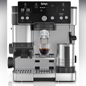 Ninja Black and Silver Coffee Maker